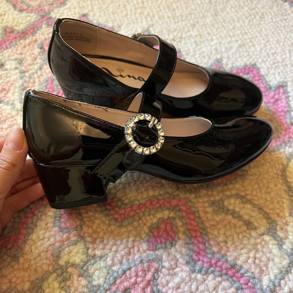 Girl’s Nina Patent Shoes